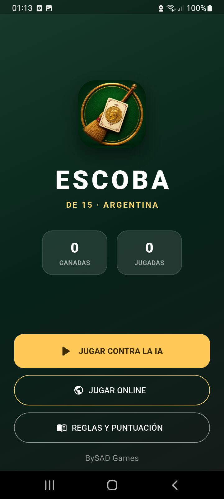 Captura 1 de Escoba BySAD