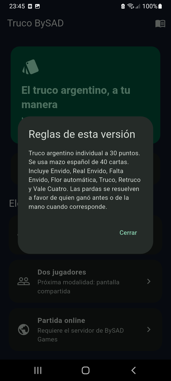 Captura 4 de Truco BySAD